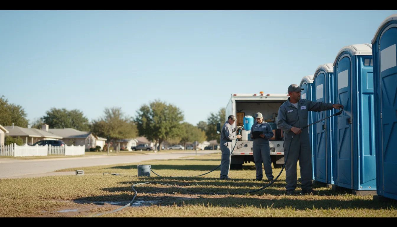 Long-Term Portable Toilet Rental in Marietta, MS near me